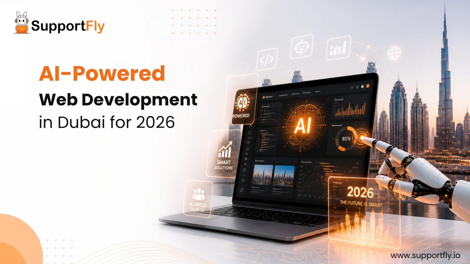 You are currently viewing AI-Powered Web Development in Dubai: How Smart Websites Will Transform Businesses in 2026