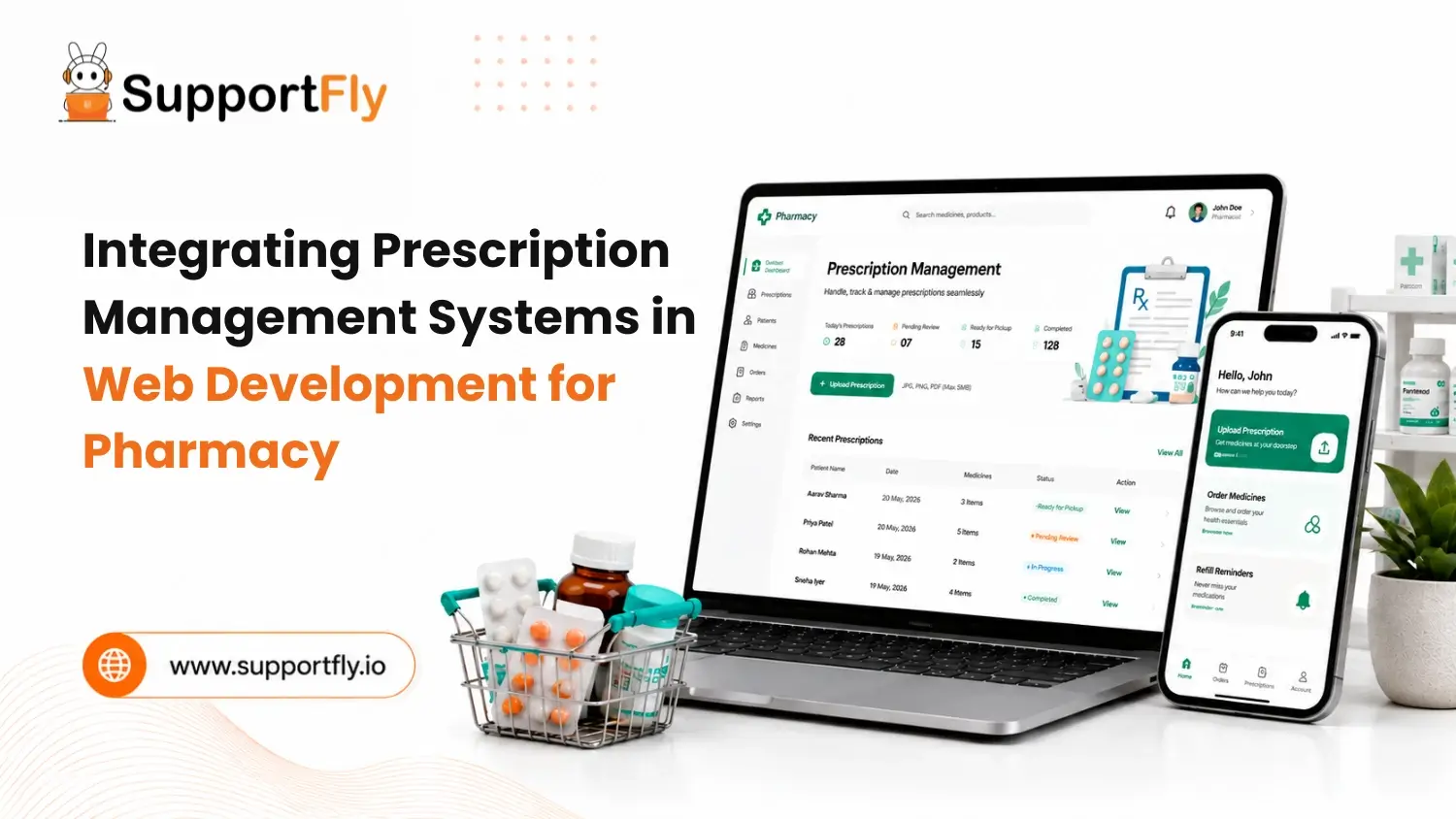 You are currently viewing Integrating Prescription Management Systems in Web Development for Pharmacy